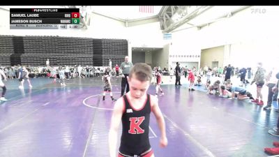 65 lbs Rr Rnd 6 - Samuel Laube, Kingsway K-6 vs Jameson Busch, Warhawks Wrestling Inc. ES-CL