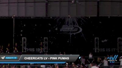 CheerCats LV - Pink Pumas [2022 L1.1 Youth - PREP Day 1] 2022 The U.S. Finals: Mesa