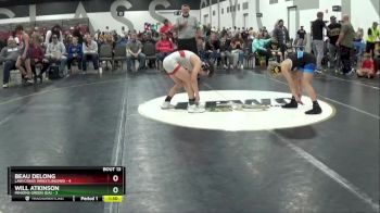 105 lbs Placement Matches (8 Team) - Beau Delong, LAW/Crass Wrestling(WI) vs Will Atkinson, Minions Green (GA)