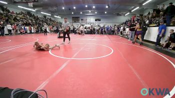 46 lbs Round Of 16 - Jack Myers, Honey Badgers Wrestling Club vs Thomas Sandlin, Vian Wrestling Club