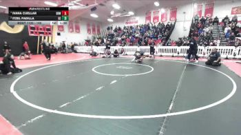 140 lbs Quarterfinal - Ivana Cuellar, Downey vs Itzel Padilla, Excelsior Charter