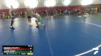 144 lbs Round 2 (16 Team) - Aaron Olson, Rochester Century vs Geneseo Athlete 7, Princeton