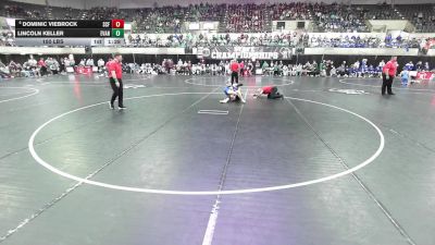 150 lbs Lincoln Keller, Evansville vs Dominic Viebrock, Saint Croix Falls