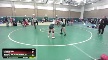 135 lbs Cons. Round 2 - Joanne Kim, La Canada vs EVOLET PALACIOS MORALES, Montclair