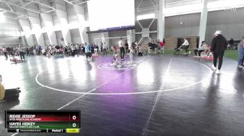 42 lbs Quarterfinal - Ridge Jessop, Ryse Wrestling Academy vs Hayes Hiskey, Falcon Wrestling Club