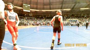 85 lbs Round Of 32 - Easton Anderson, Bulldawg Wrestling Club vs Ben Howenstein, Siouxland Wrestling Academy