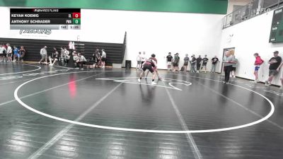 138 lbs Champ. Round 1 - Anthony Schrader, Purler Wrestling Academy vs Keyan Koenig, St. Louis
