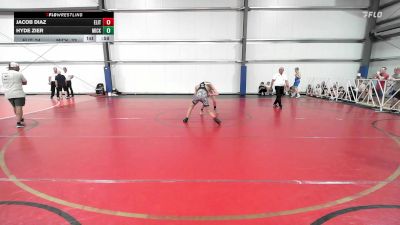 154 lbs Rr Rnd 1 - Jacob Diaz, Elite NJ MS Black vs Hyde Zier, Micky's Maniacs Grey