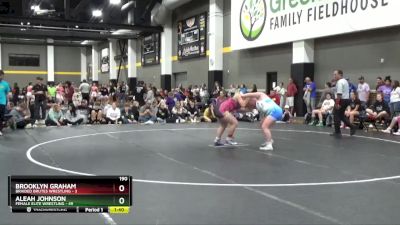 148 lbs Round 1 (16 Team) - Abigale Holtz, Nebraska Wrestling Academy vs Hannah Kendall, BVWC Blue