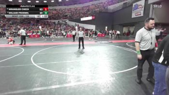 125 lbs Cons. Round 3 - William Froemel, Hayward vs Wrangler Check, North Crawford Seneca