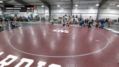 190 lbs Semifinal - Jesselee Jackson, Burns/Pine Bluffs vs Dawsyn Higgins, Alliance