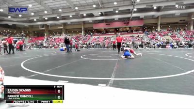 95 lbs Cons. Round 2 - Parker Rundell, Trailblazer vs Zaiden Skaggs, Wellington