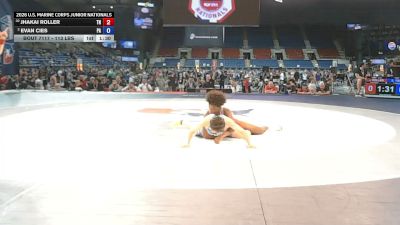 113 lbs 3rd Place Match - Jhakai Roller, Tennessee vs Evan Cies, Pennsylvania