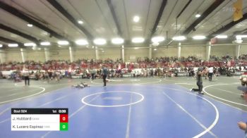 88 lbs Consi Of 4 - Jason Hubbard, Ganado WC vs Keedan Lucero Espinoza, Trinidad Miners