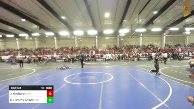 88 lbs Consi Of 4 - Jason Hubbard, Ganado WC vs Keedan Lucero Espinoza, Trinidad Miners