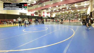 235 lbs Cons. Round 5 - Gabriella Cervantes, Bonita vs Alexia Escobedo, Walnut