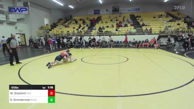 120 lbs Round Of 32 - Wren Goodwin, Heritage HS vs Shilo Simmermon, Rogers High School Girls