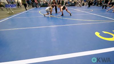 55-60 lbs Rr Rnd 2 - Rye Bowerman, Plainview Youth Wrestling Club vs Rhea Long, Standfast OKC