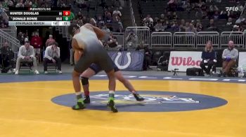 132 lbs 5th Place Match - Donald Bowie, Warren Central vs Hunter Douglas, Homestead