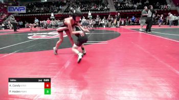 58 lbs Semifinal - Henry Ryan, Raw Wrestling Club vs Ace Durao, Bartlesville Wrestling Club