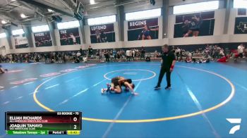75 lbs 1st Place Match - Joaquin Tamayo, Vici Wrestling Club vs Elijah Richards, All American Wrestling Club