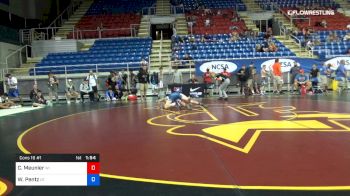 113 lbs Cons 16 #1 - Caleb Meunier, Wisconsin vs Waylen Pentz, Utah