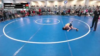 60 lbs Cons. Round 4 - Duke Sarver, Scots Wrestling Club vs Joseph Urbina, Spring Klein Wrestling Club