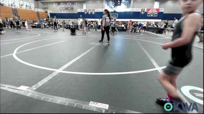 46 lbs Round Of 16 - Bear Goombi, Shelton Wrestling Academy vs Maverick Crawford, Southmoore SaberCats Wrestling