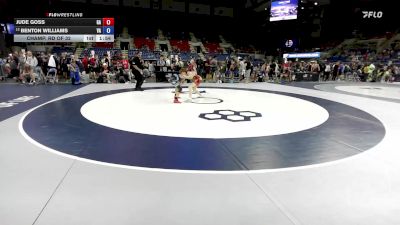 88 lbs Champ. Rd Of 32 - Jude Goss, GA vs Benton Williams, VA