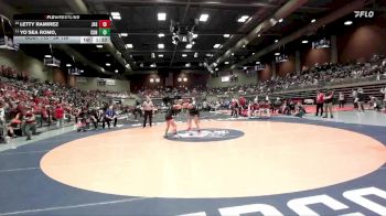 3A 120 lbs Cons. Round 3 - Letty Ramirez, Juab vs Yo`sea Romo,, Carbon