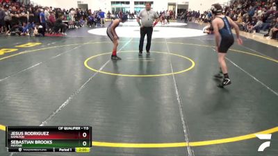 113 lbs Champ. Round 2 - Jesus Rodriguez, Hamilton vs Sebastian Brooks, Mayfair