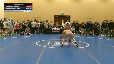 150 lbs Champ. Rd Of 32 - Benjamin Miller, Hurricane Wrestling Club vs Brayden Williams, Gold Schoop