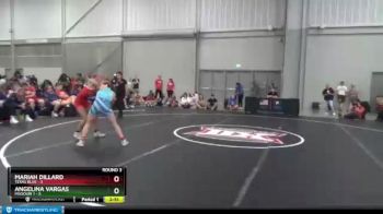 112 lbs Round 3 (8 Team) - Mariah Dillard, Texas Blue vs Angelina Vargas, Missouri 1