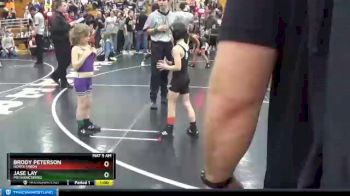 51 lbs Cons. Semi - Jase Lay, Mechanicsburg vs Brody Peterson, North Union