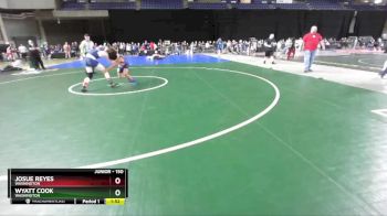 150 lbs Quarterfinal - Wyatt Cook, Washington vs Josue Reyes, Washington