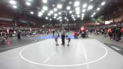 43 lbs Rr Rnd 4 - Kallon Grimaldo, Grizzly Bear vs Sage Daves, Dove Creek WC