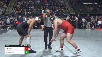 285 lbs Consolation - Max Ihry, Northern Illinois vs Josh Hokit, Fresno State