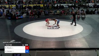 126 lbs Rnd Of 128 - Braxton Moody, KS vs Devon Conner, NC