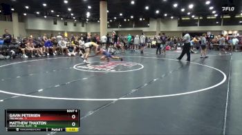 132 lbs Round 2 (4 Team) - Matthew Thaxton, BHWC/Duval Elite vs Gavin Petersen, Trojan WA