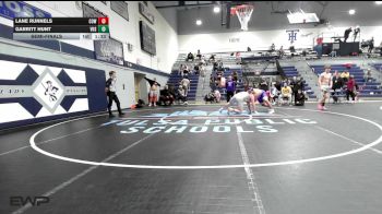 285 lbs Semifinal - Lane Runnels, Coweta vs Garritt Hunt, Vian