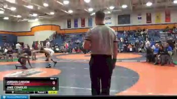 149 lbs Cons. Round 5 - Jordan Carson, Millikin University vs Jake Coniglio, Messiah College