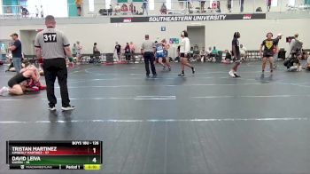 126 lbs Cons. Semi - David Leiva, Kaizen vs Tristan Martinez, Kimberly Martinez