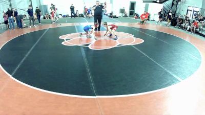 70 lbs Cons. Round 3 - Bennett Silence, Contenders Wrestling Academy vs Sebastian Scott, Reed City Wrestling Club