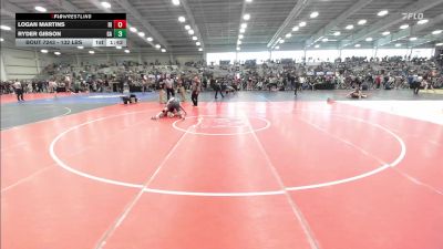 132 lbs Round Of 64 - Logan Martins, RI vs Ryder Gibson, GA