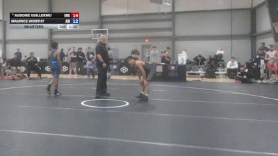 65 kg Cons. Quarters - Gage Bjerga, Pinnacle Wrestling Club vs Kameron Green Jr., MWC Wrestling Academy