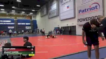 165 lbs Quarterfinal - Rysan Leong, Menlo vs Bradley Harper, CA State University Bakersfield