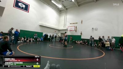 144 lbs Owen Hill, Lovell High School vs Joeseph Connors, Buffalo High