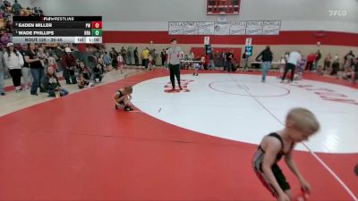 36-46 lbs Round 3 - Wade Phillips, HRA vs Eaden Miller, PVBC WARRIORS