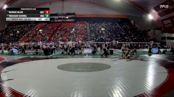 6A 98 lbs Cons. Round 2 - Reagan Daniel, Rigby vs Burke Blue, Centennial