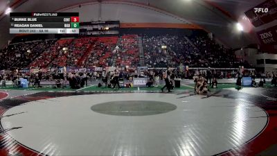 6A 98 lbs Cons. Round 2 - Reagan Daniel, Rigby vs Burke Blue, Centennial